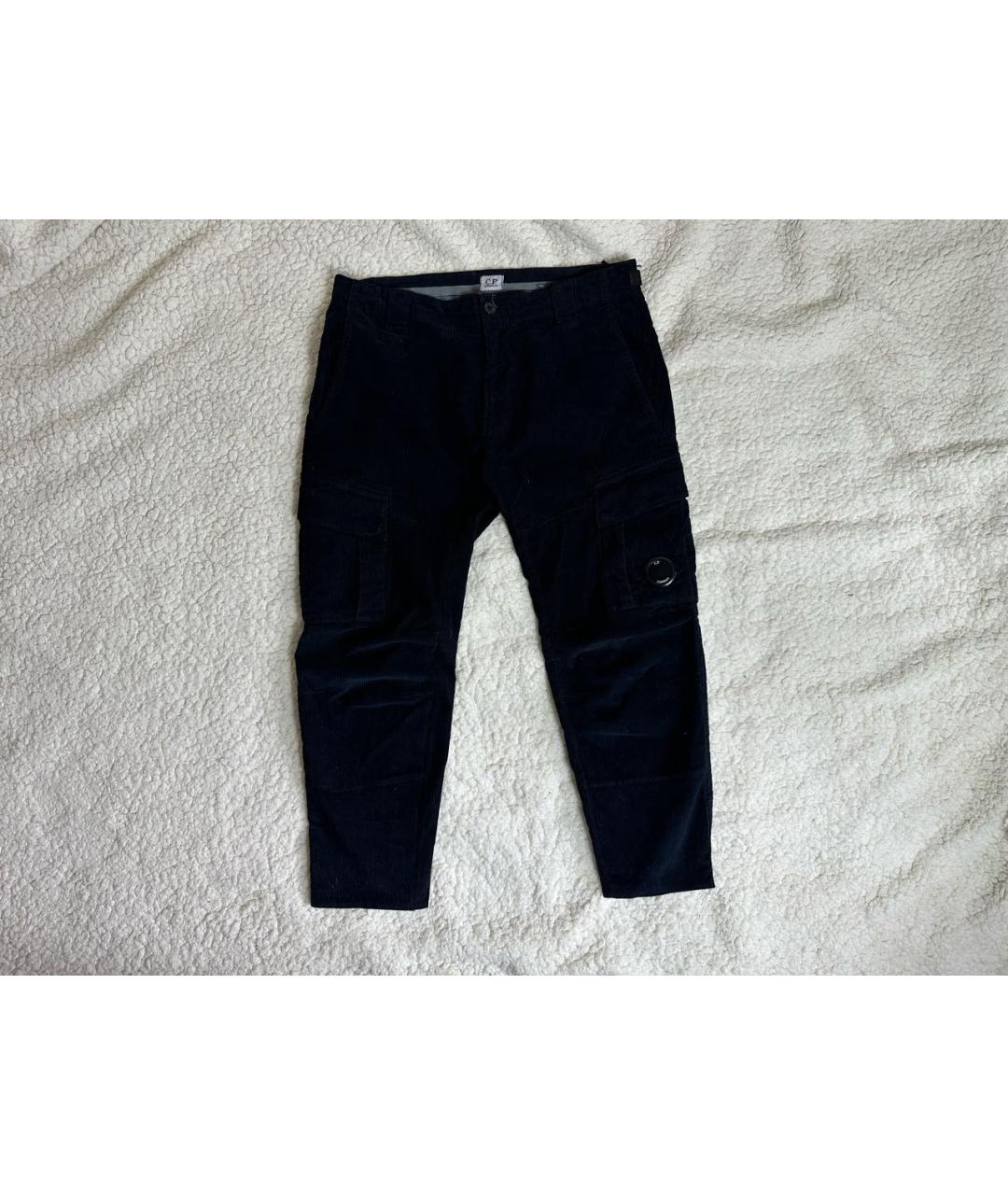 CP COMPANY Черные хлопковые повседневные брюки, фото 9