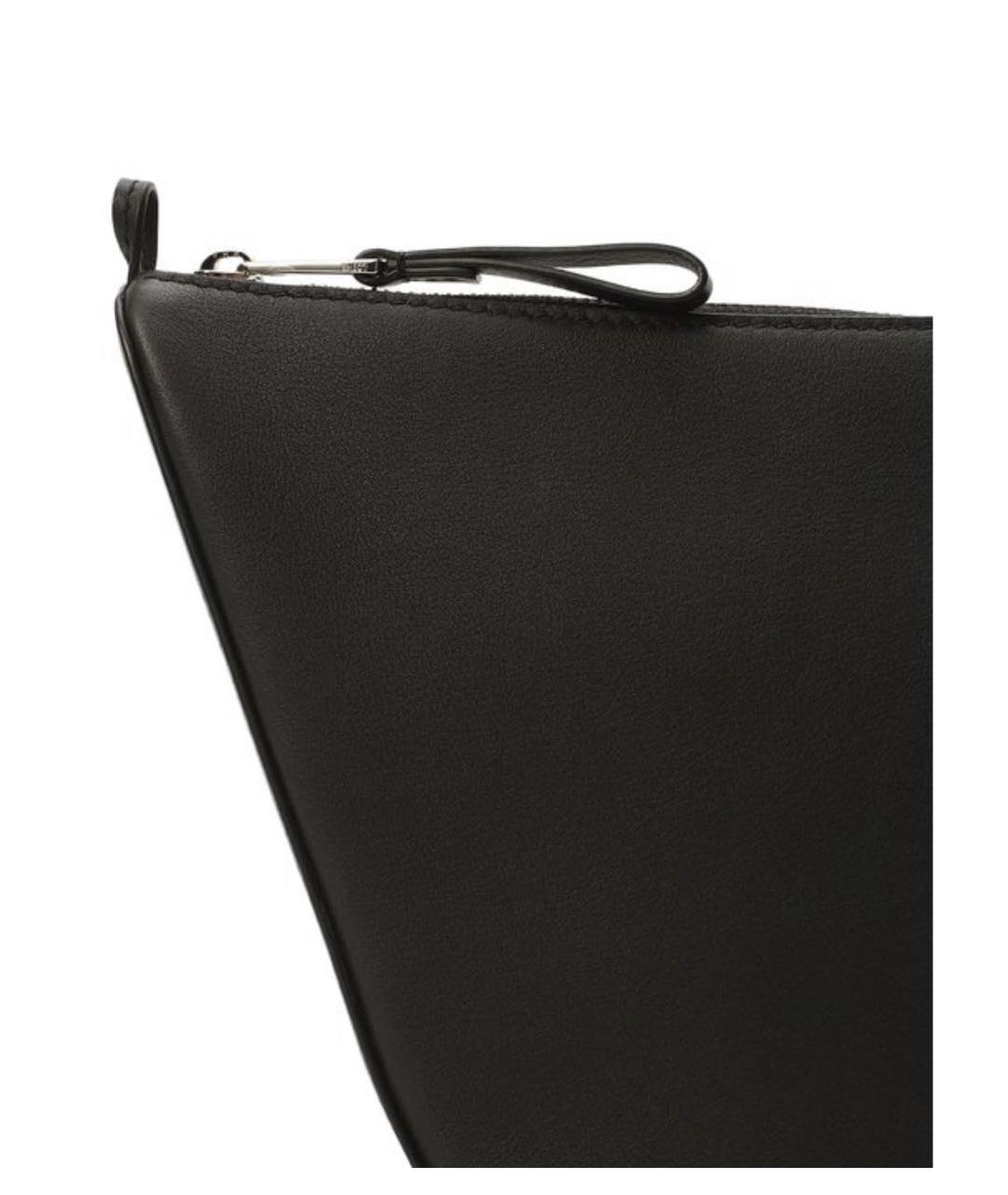 LOEWE Черная кожаная сумка через плечо, фото 4