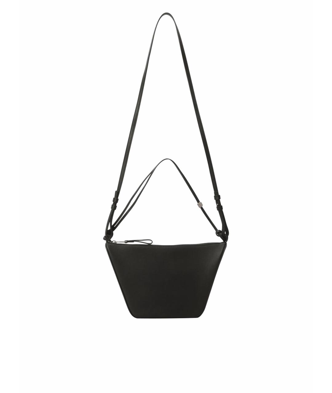 LOEWE Черная кожаная сумка через плечо, фото 1