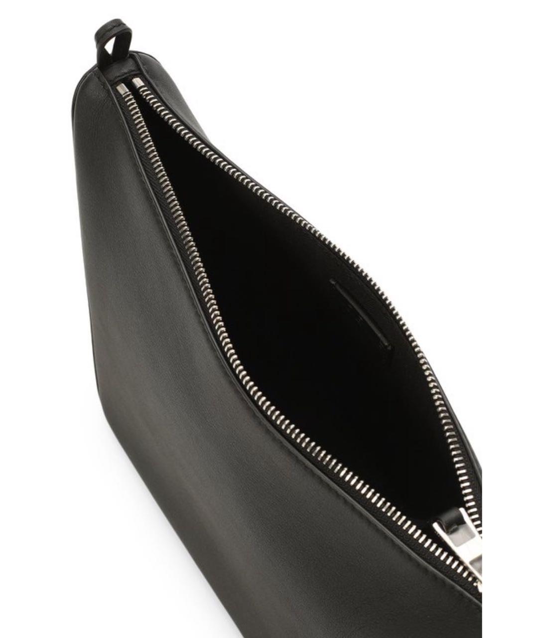 LOEWE Черная кожаная сумка через плечо, фото 5