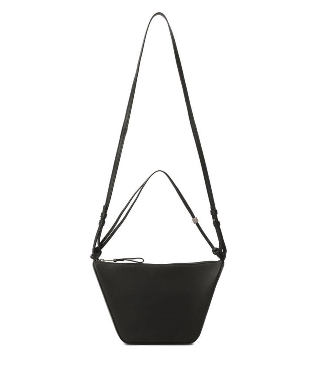 LOEWE Черная кожаная сумка через плечо, фото 6