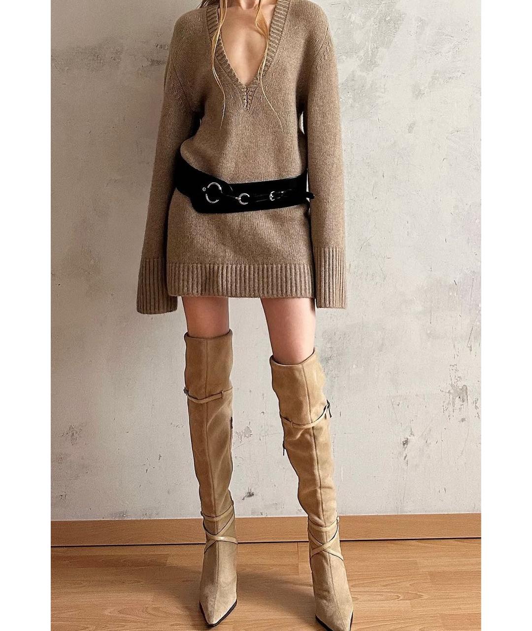 GUCCI Черный кожаный ремень, фото 8