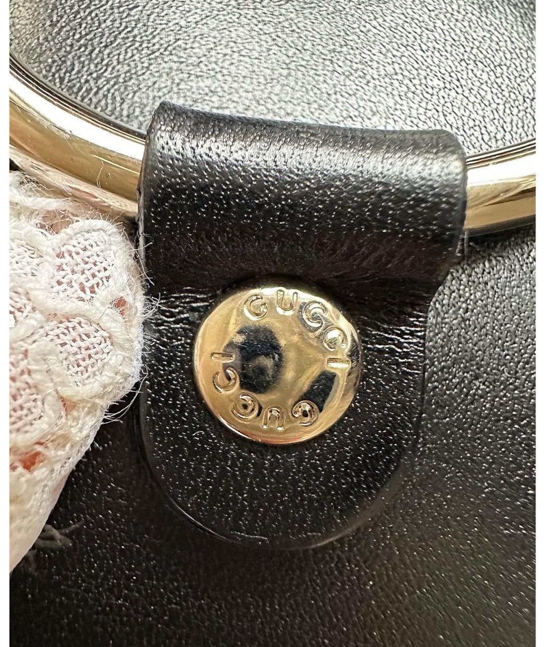 GUCCI Черный кожаный ремень, фото 4