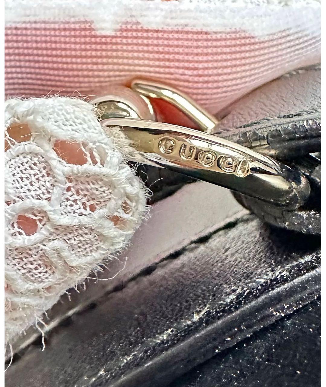 GUCCI Черный кожаный ремень, фото 5