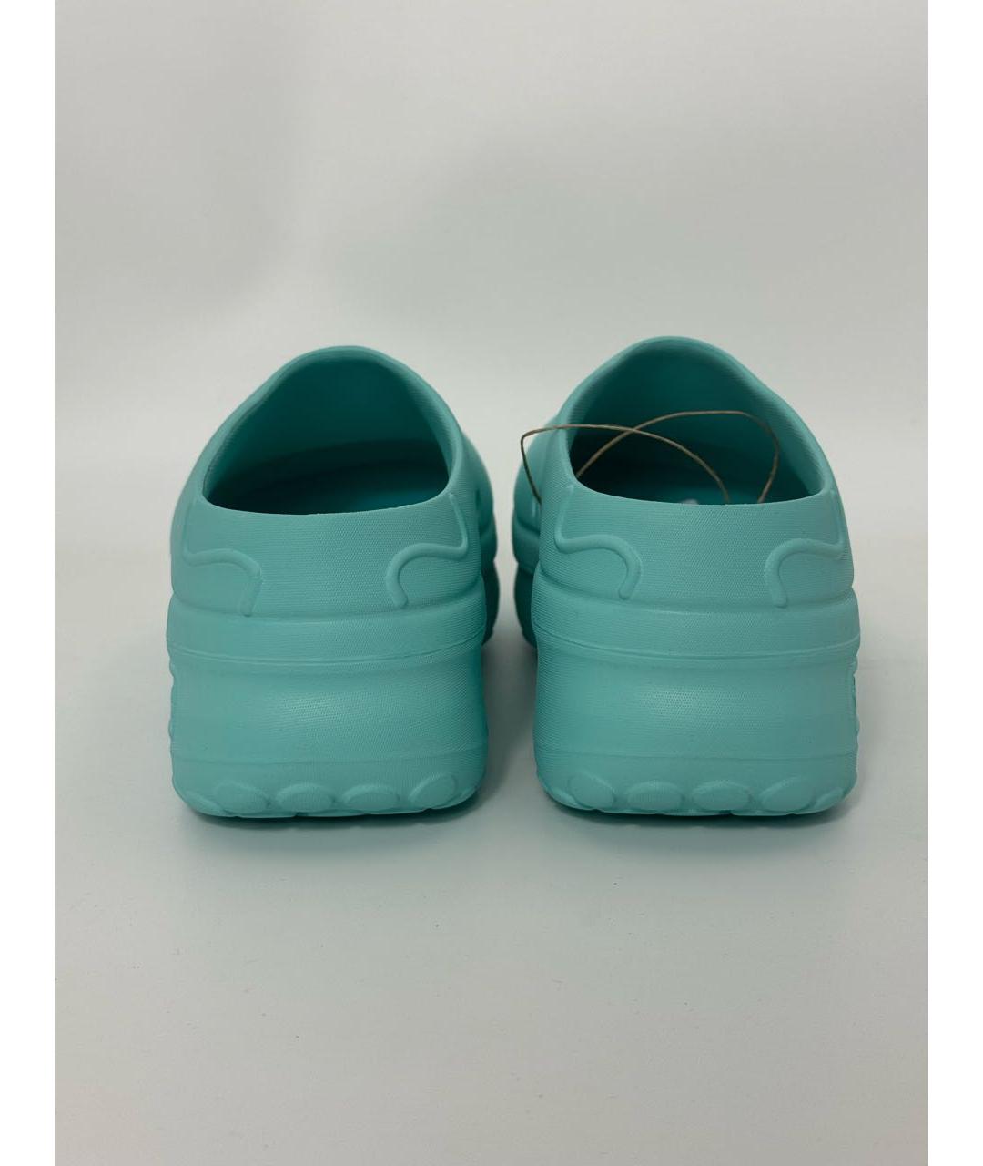 ADIDAS Бирюзовые резиновые мюли, фото 3