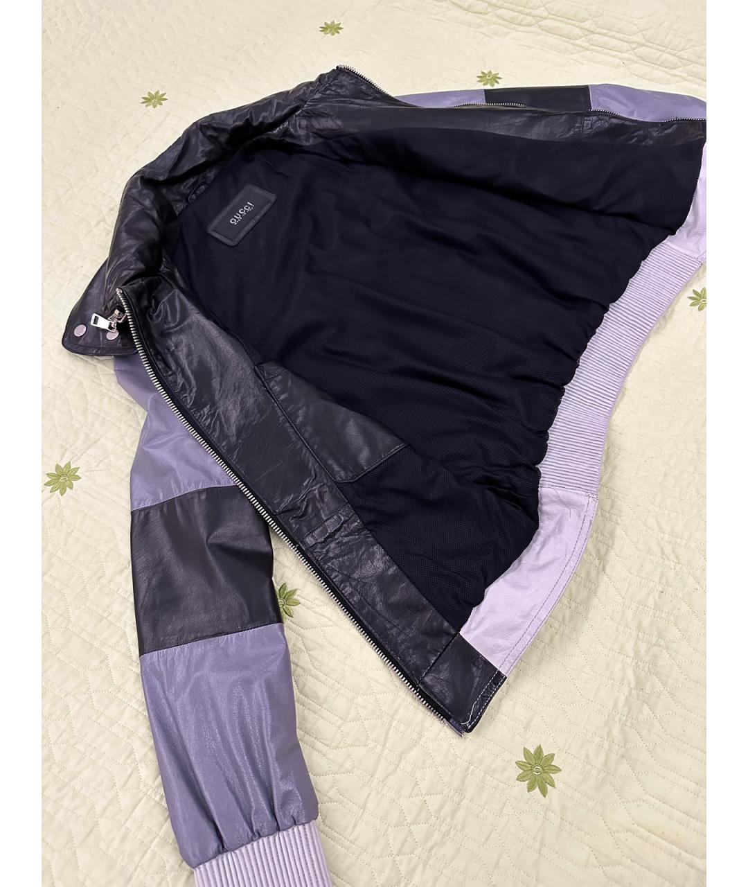 GUCCI Мульти кожаная куртка, фото 6