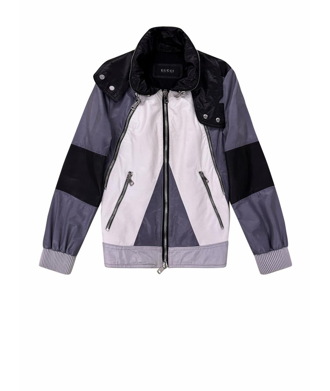 GUCCI Мульти кожаная куртка, фото 1