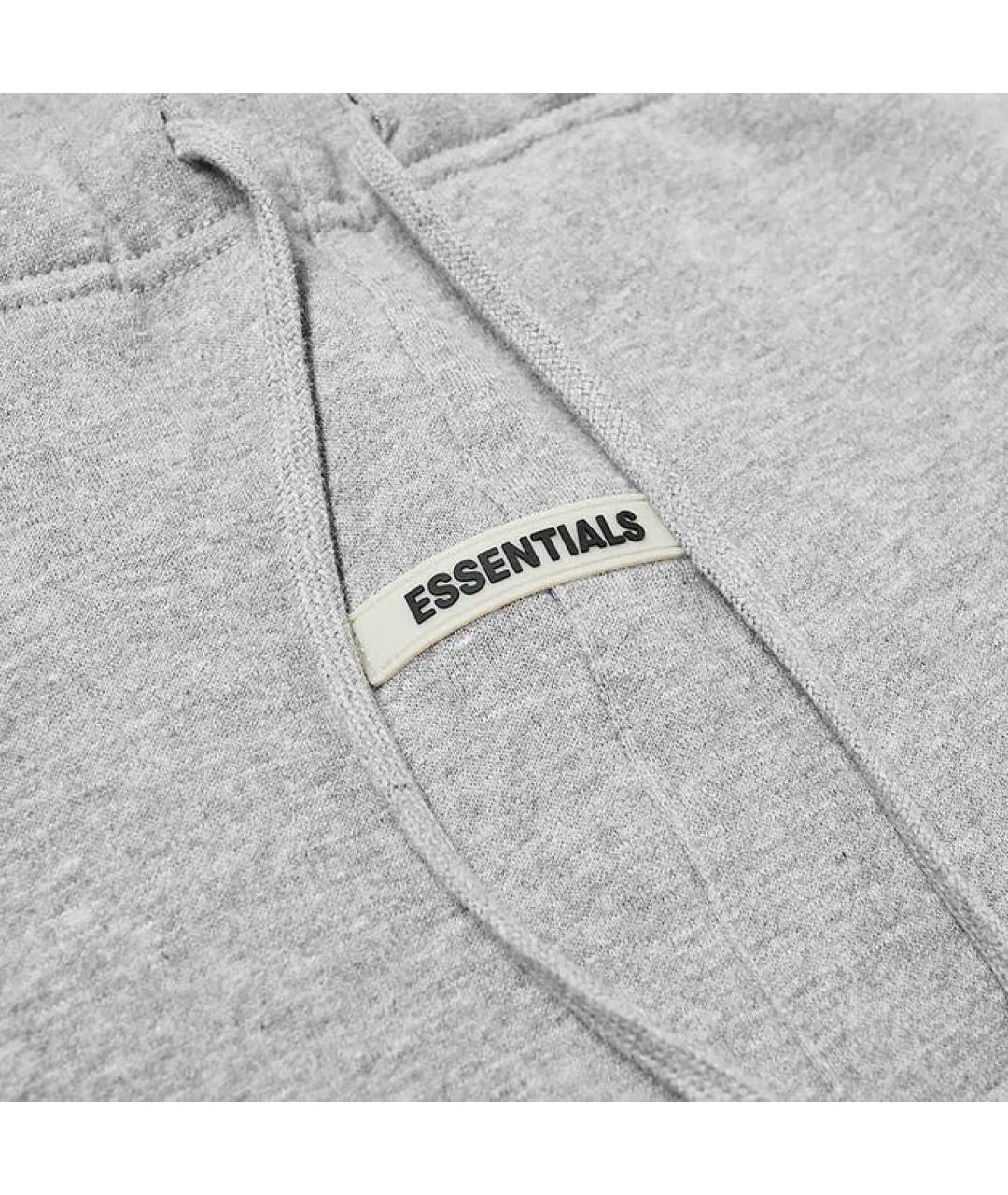 FEAR OF GOD ESSENTIALS Серые хлопковые повседневные брюки, фото 2