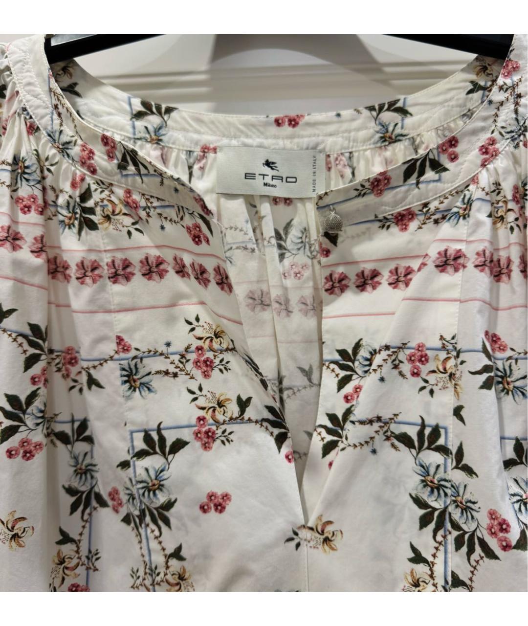 ETRO Белый хлопковый сарафан, фото 3