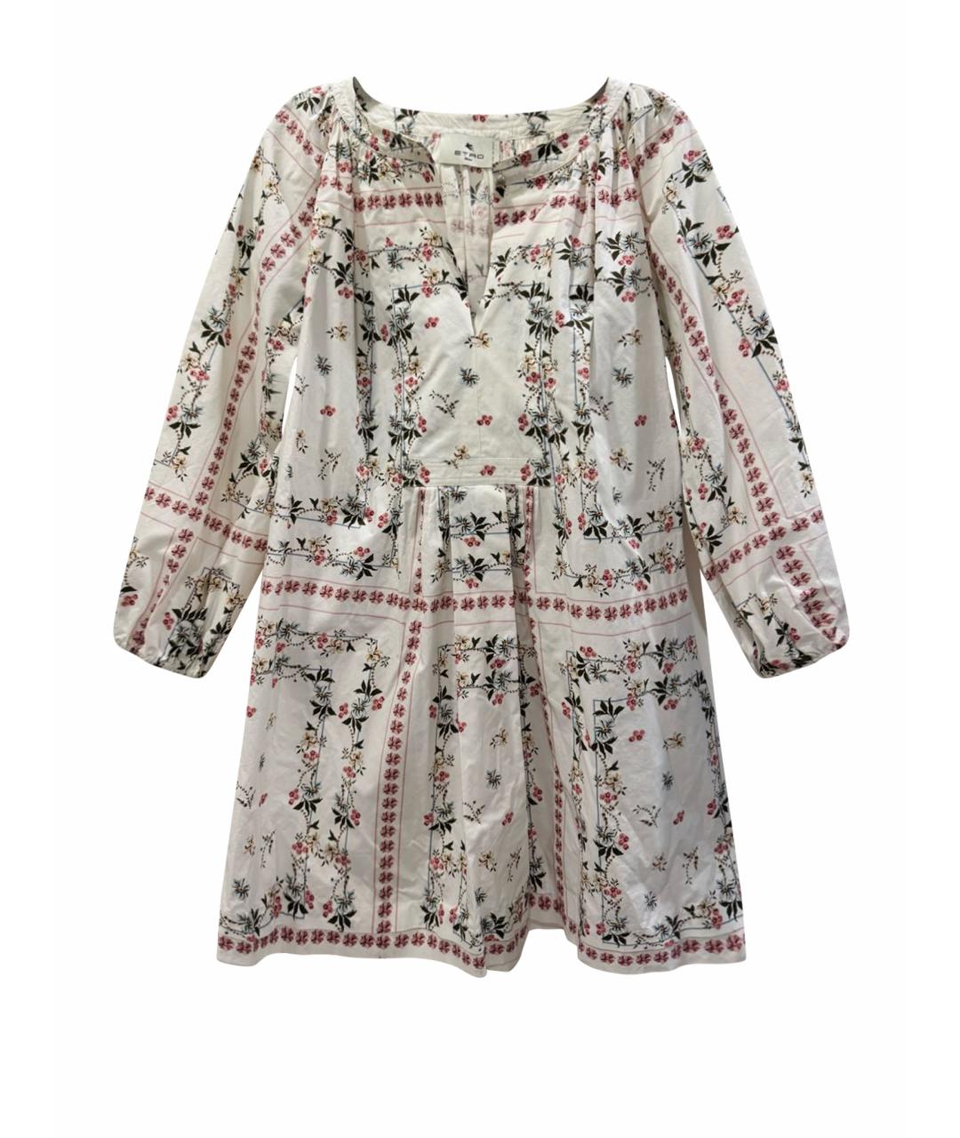 ETRO Белый хлопковый сарафан, фото 1