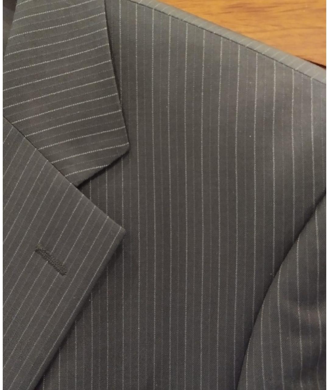 CERRUTI 1881 Антрацитовый классический костюм, фото 4