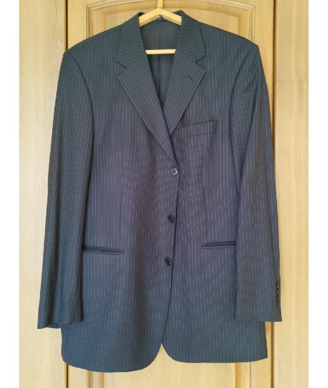 CERRUTI 1881 Антрацитовый классический костюм, фото 10