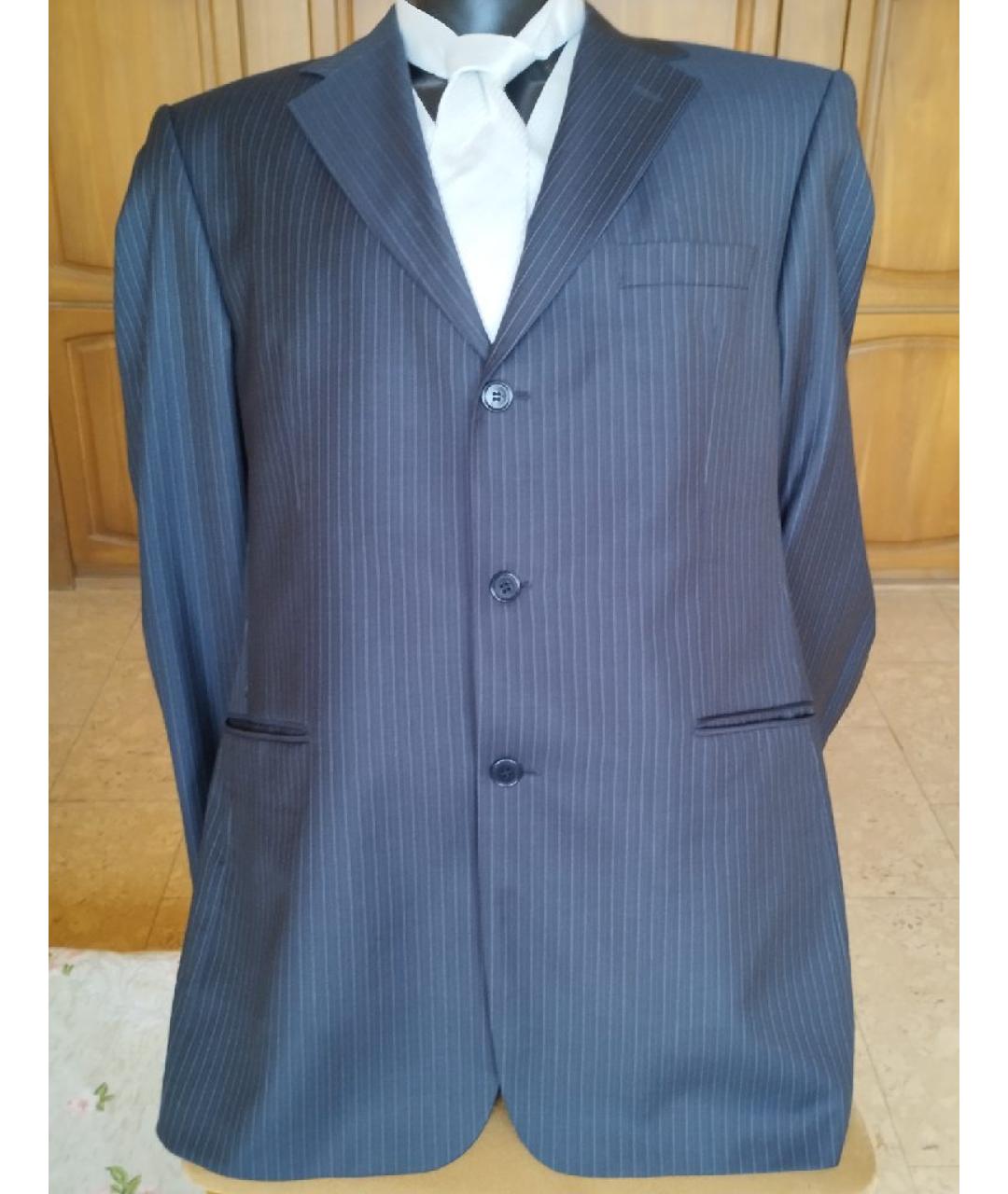 CERRUTI 1881 Антрацитовый классический костюм, фото 9