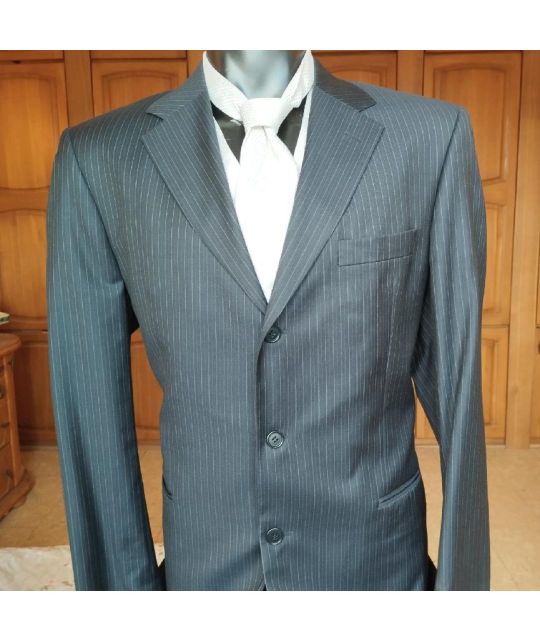 CERRUTI 1881 Антрацитовый классический костюм, фото 8