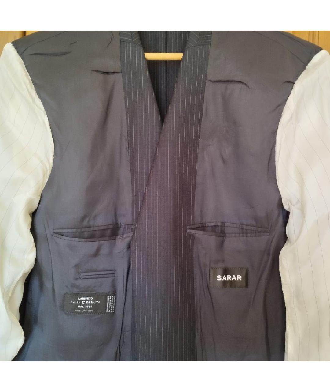 CERRUTI 1881 Антрацитовый классический костюм, фото 7