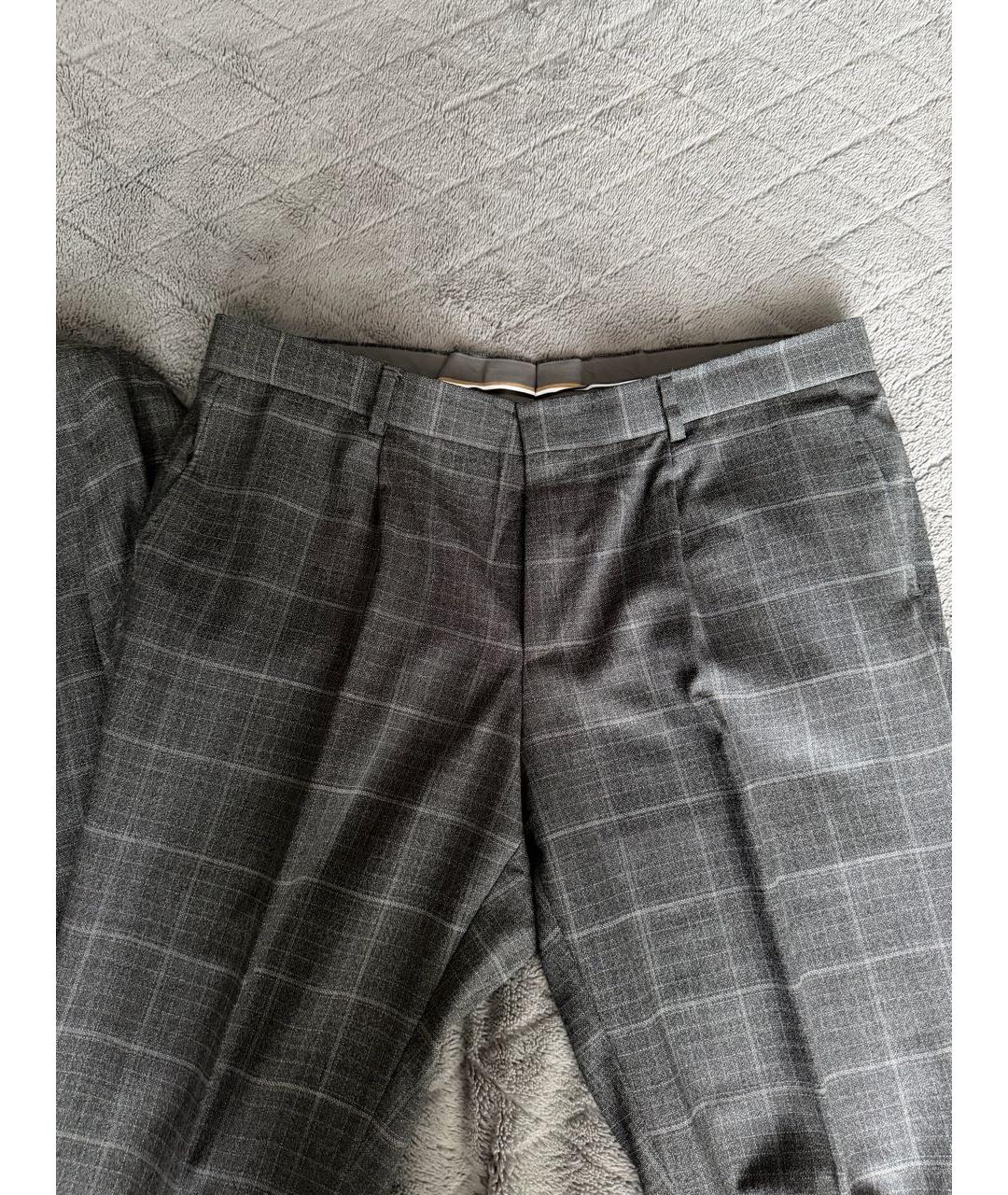 HUGO BOSS Серый классический костюм, фото 6