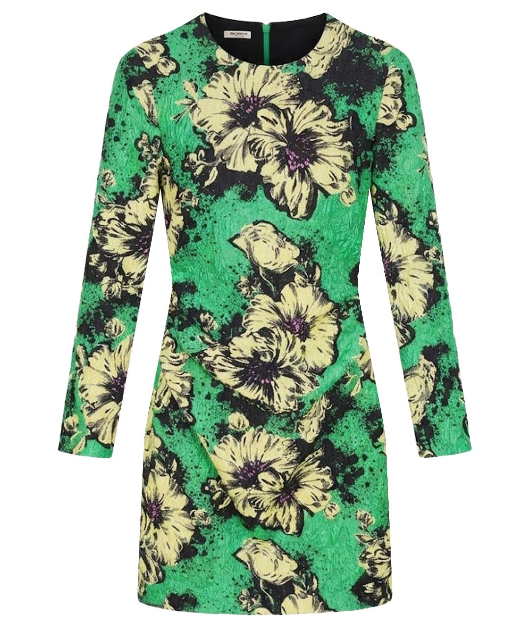 MIU MIU Зеленые полиамидовое повседневное платье, фото 1