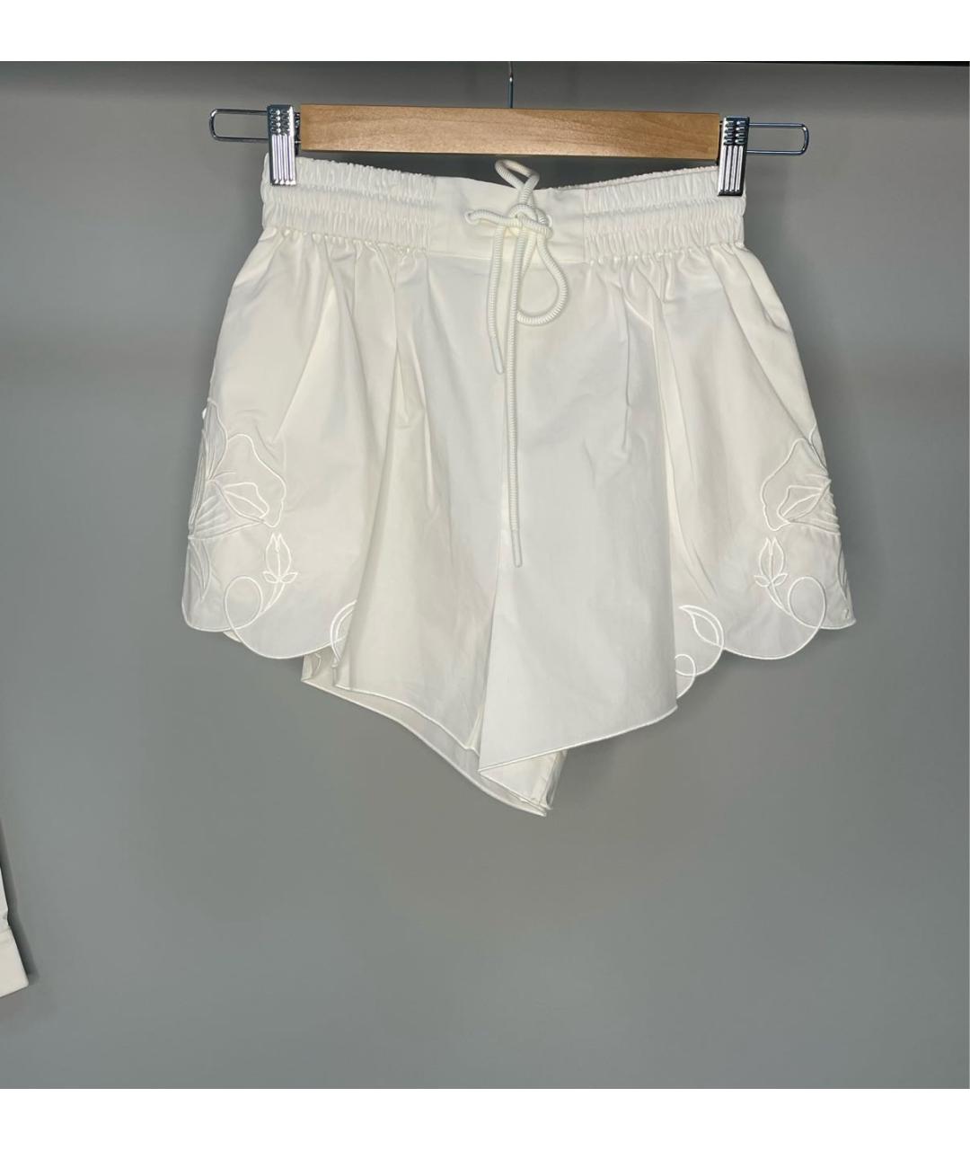 ZIMMERMANN Белый хлопковый костюм с брюками, фото 2