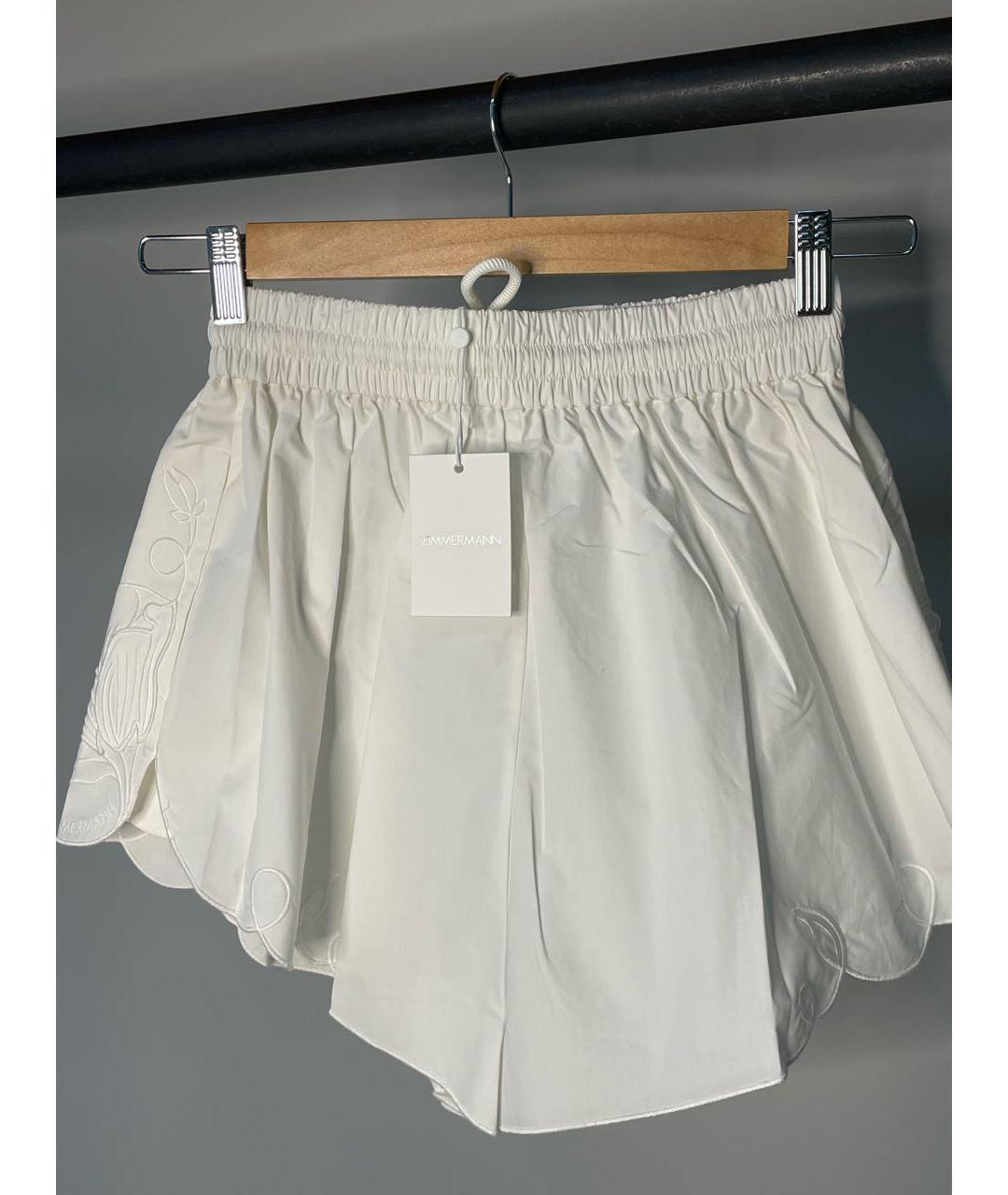 ZIMMERMANN Белый хлопковый костюм с брюками, фото 8