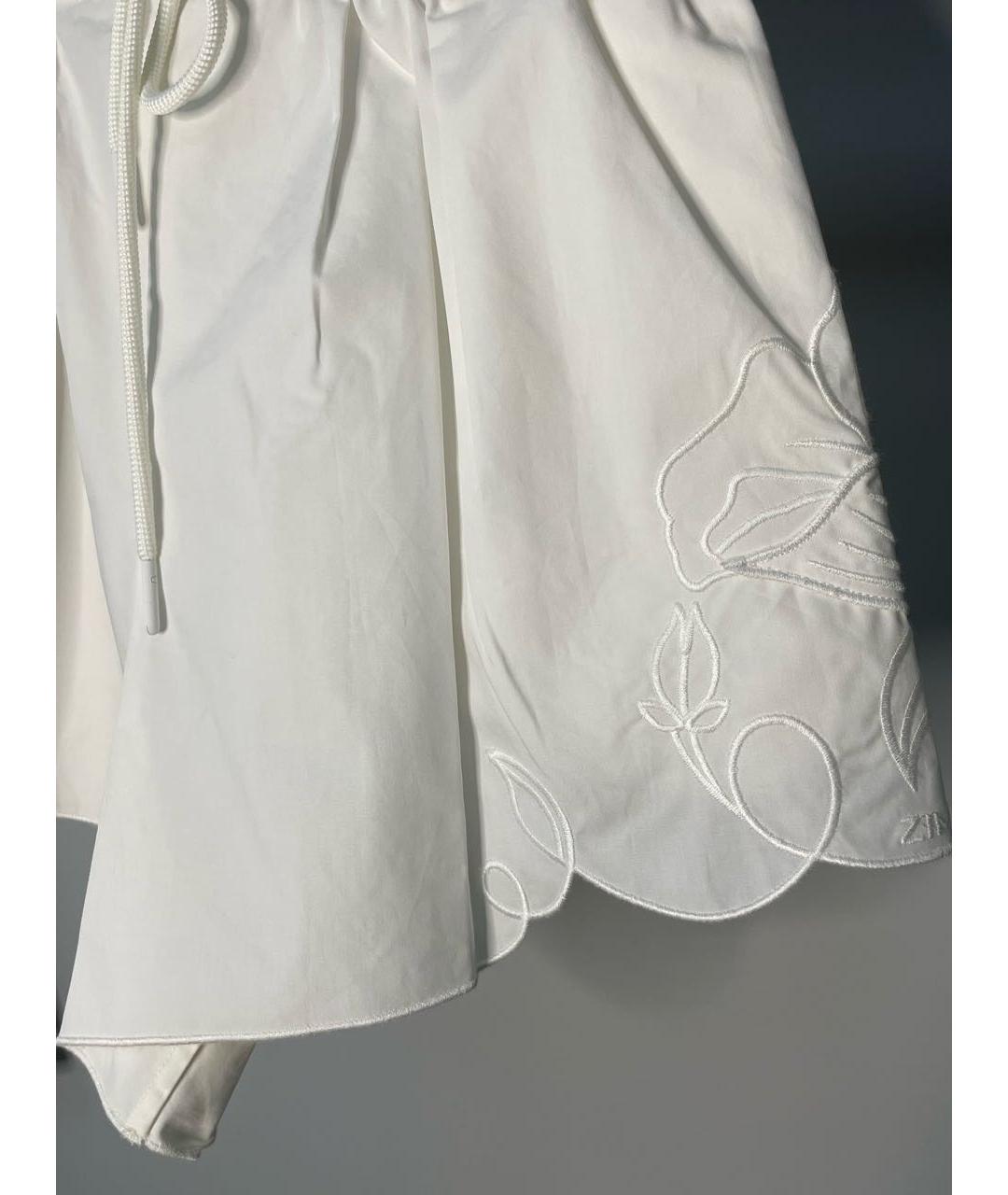ZIMMERMANN Белый хлопковый костюм с брюками, фото 4