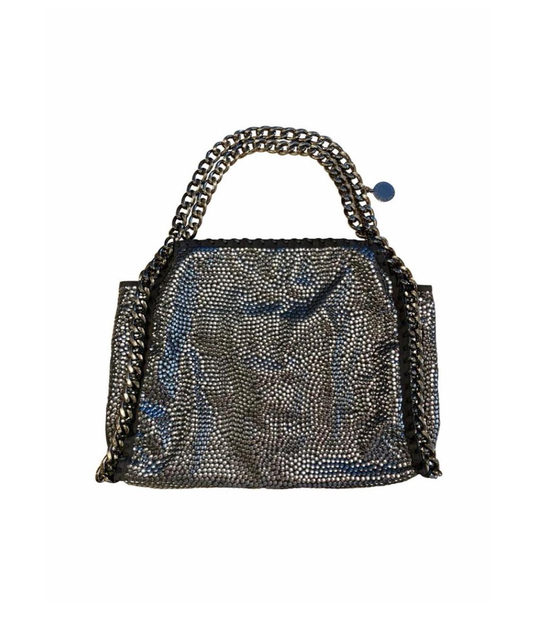 STELLA MCCARTNEY Серебряная сумка тоут из искусственной кожи, фото 9