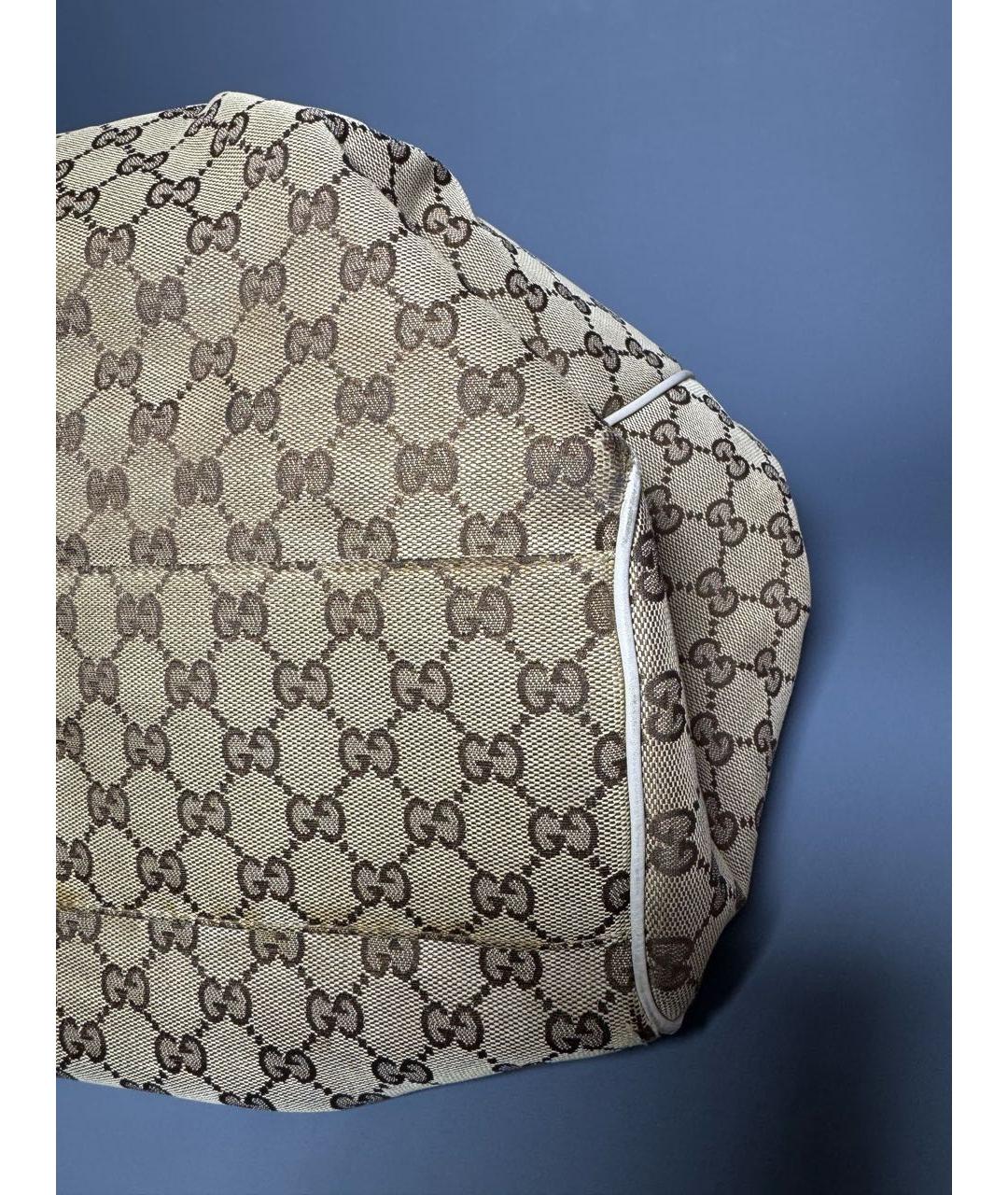 GUCCI Бежевая сумка тоут, фото 6