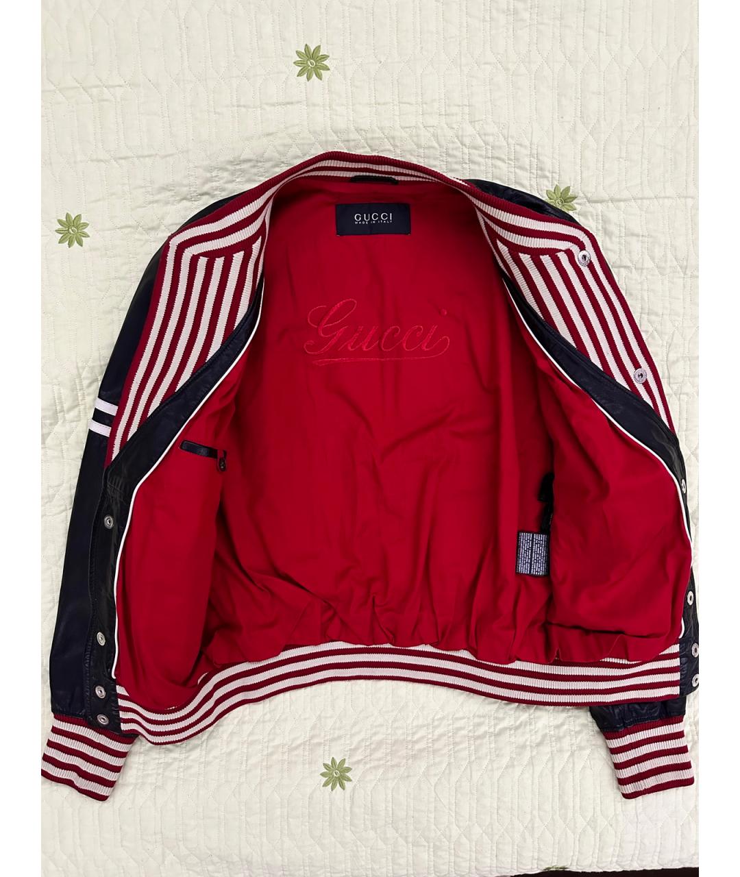 GUCCI Мульти кожаная куртка, фото 7