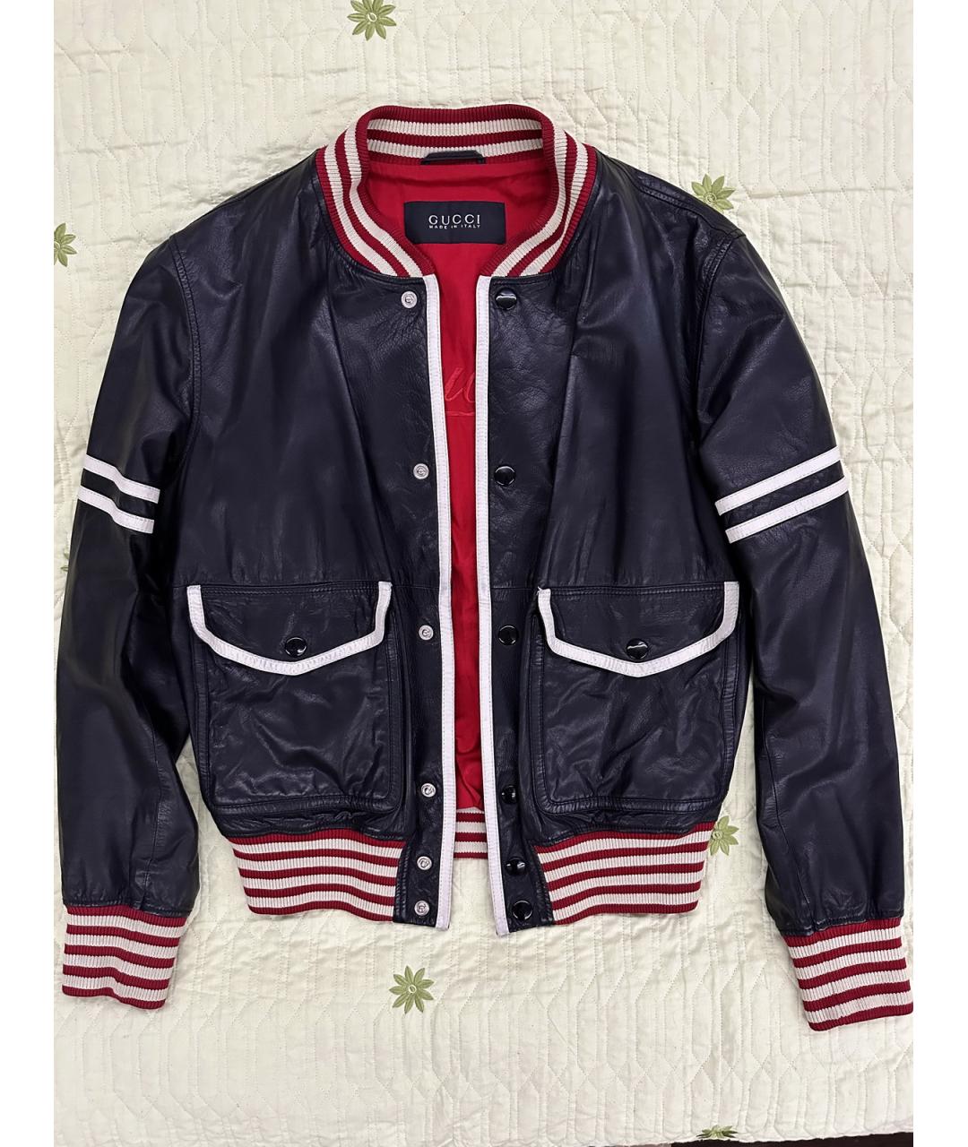 GUCCI Мульти кожаная куртка, фото 4