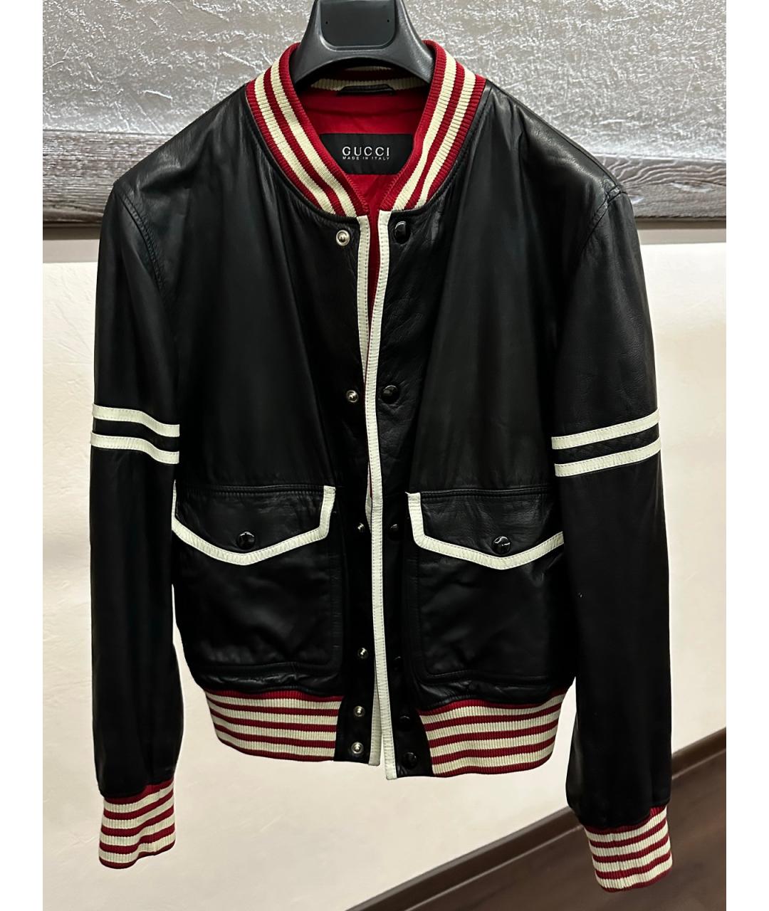 GUCCI Мульти кожаная куртка, фото 10