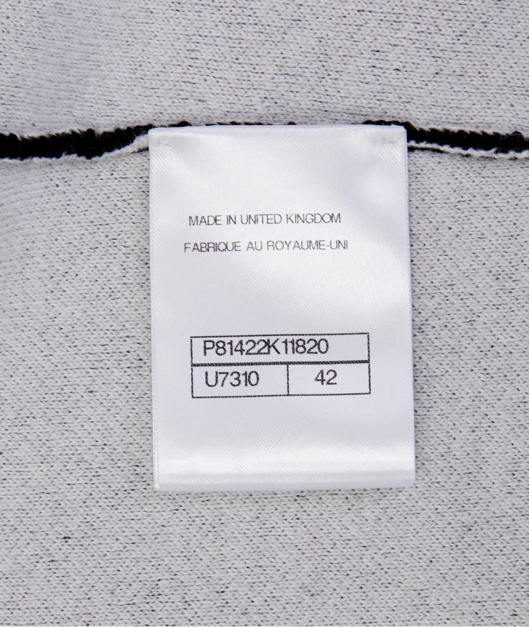 CHANEL Черный кашемировый кардиган, фото 3