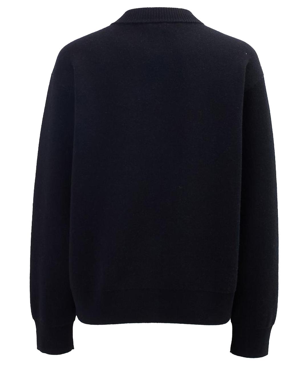 CHANEL Черный кашемировый кардиган, фото 6