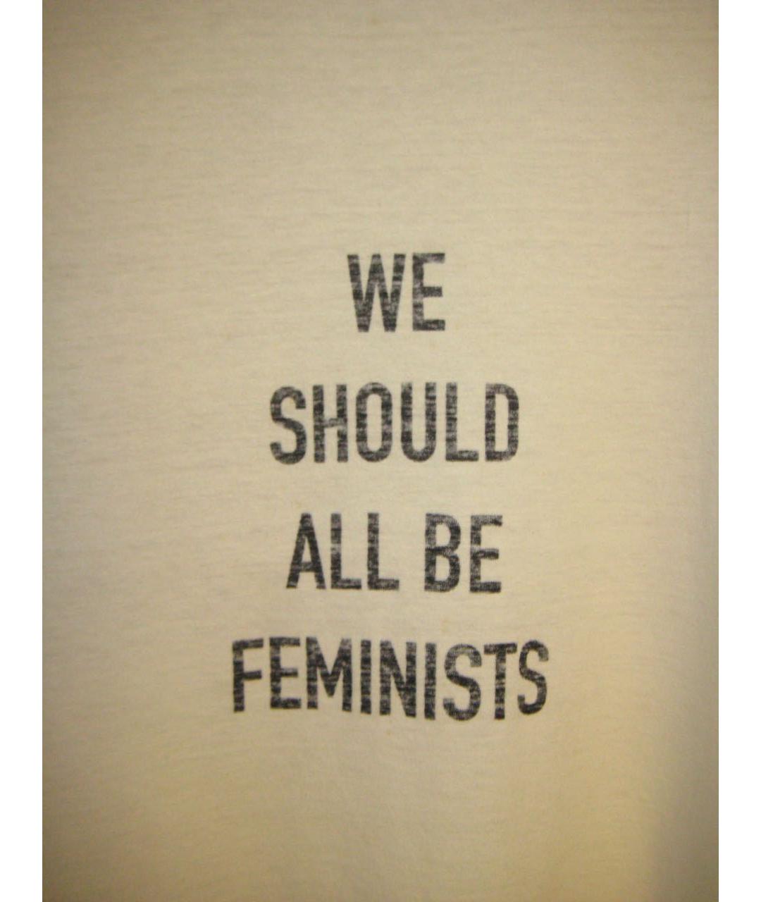 CHRISTIAN DIOR Белая хлопковая футболка, фото 5