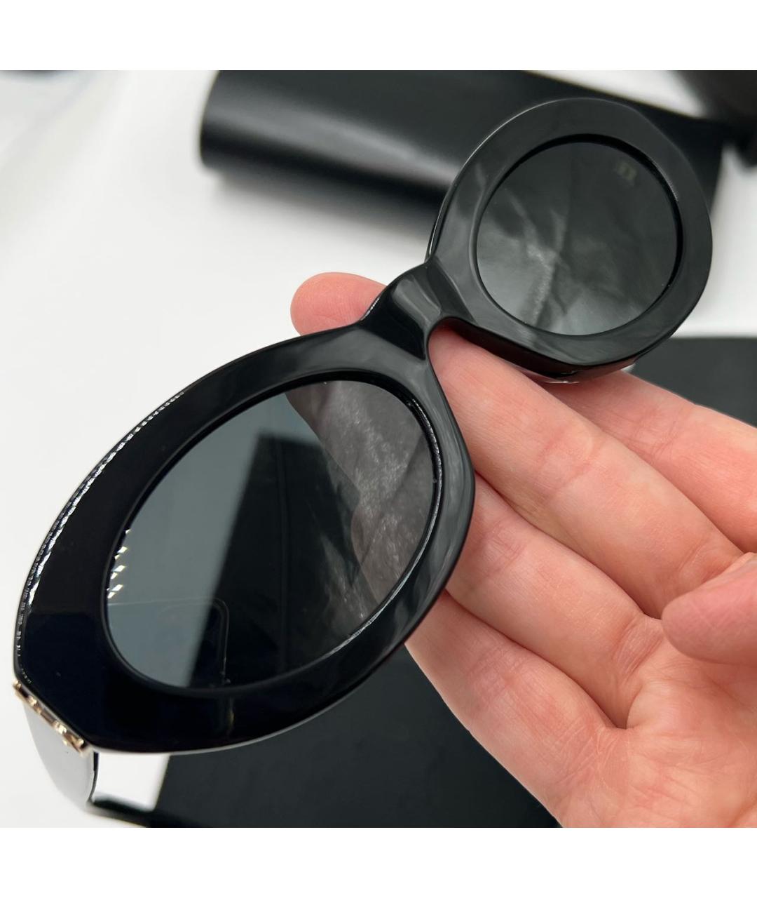 SAINT LAURENT Черные солнцезащитные очки, фото 8