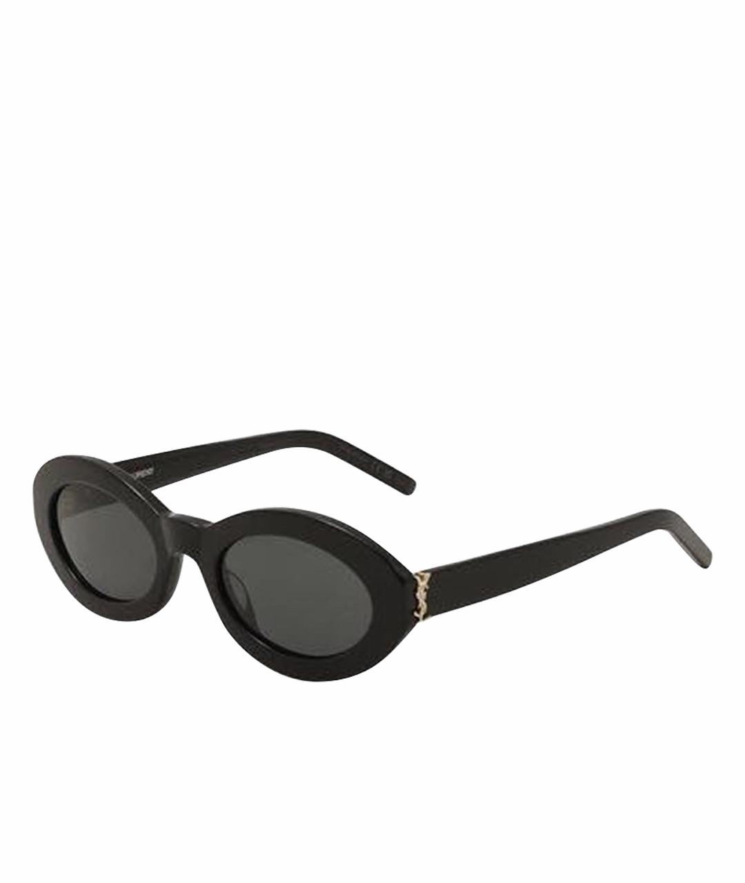 SAINT LAURENT Черные солнцезащитные очки, фото 1