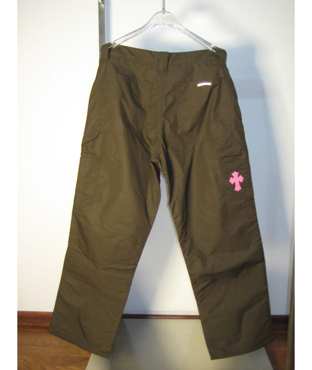 CHROME HEARTS Коричневые джинсы, фото 2