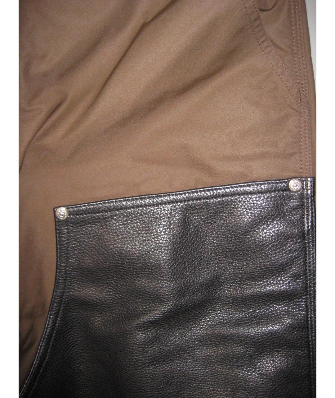 CHROME HEARTS Коричневые джинсы, фото 6