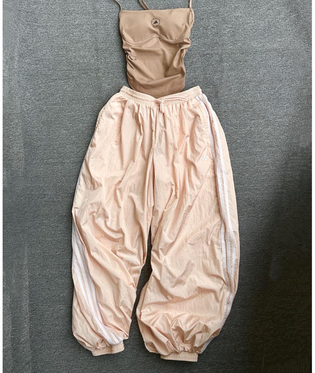 ADIDAS Розовые спортивные брюки и шорты, фото 5