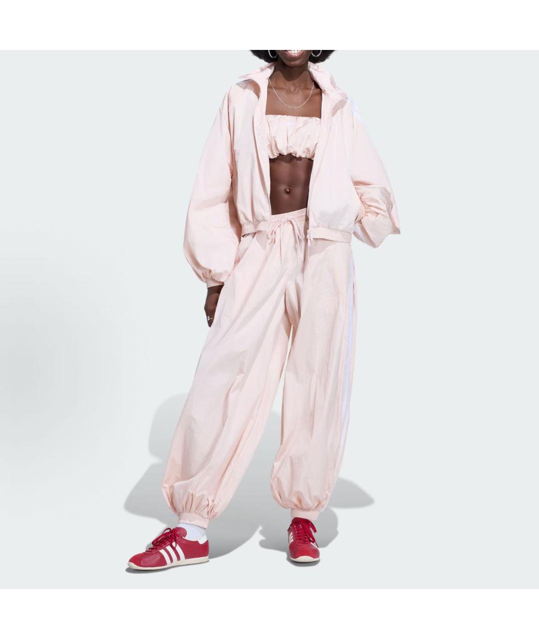 ADIDAS Розовые спортивные брюки и шорты, фото 3