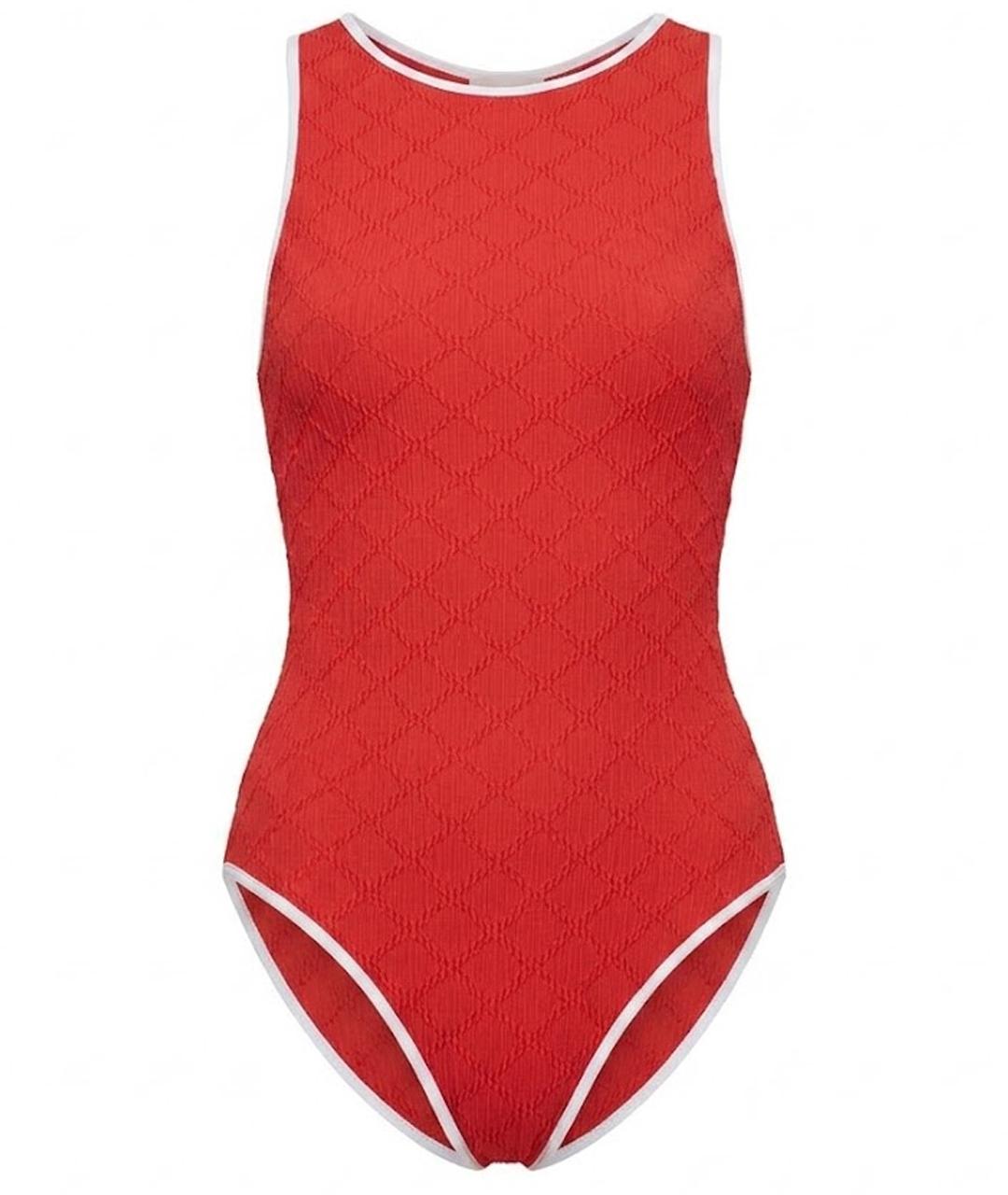 CHANEL Красный купальник, фото 1
