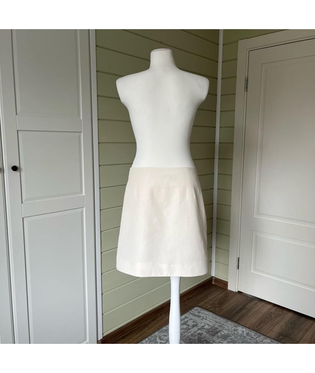 COS Белая юбка мини, фото 3