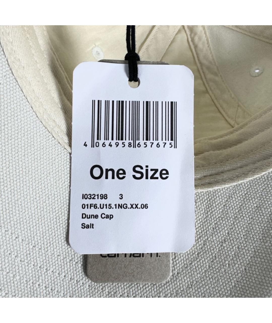 CARHARTT WIP Белая хлопковая кепка/бейсболка, фото 5