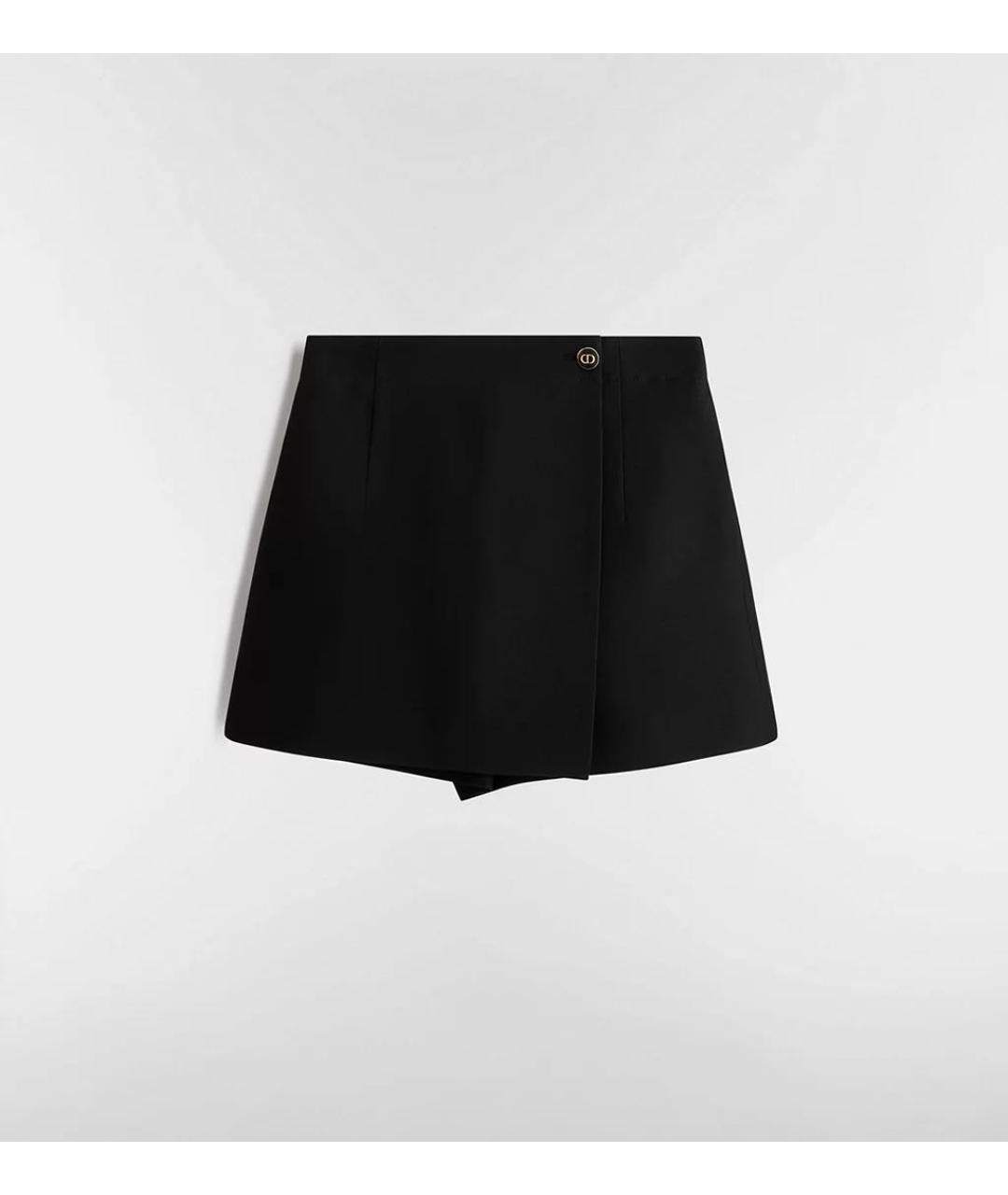 CHRISTIAN DIOR Черные шерстяные шорты, фото 9