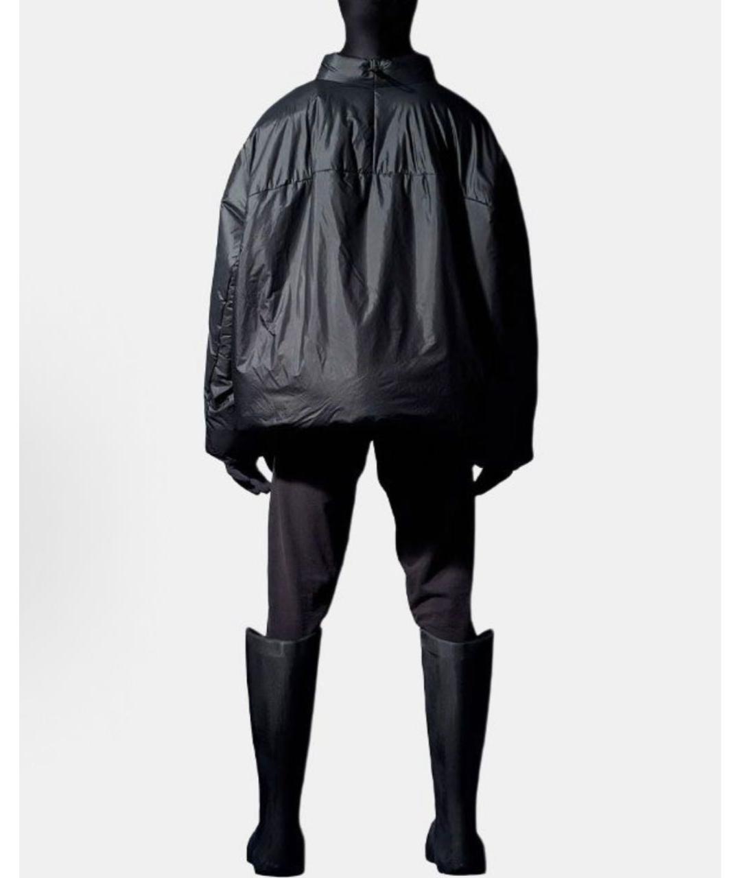 YEEZY Черная полиэстеровая куртка, фото 5