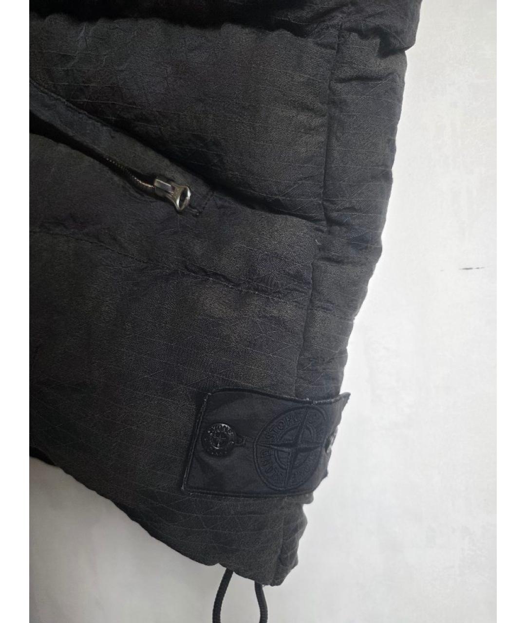 STONE ISLAND SHADOW PROJECT Черный хлопковый жилет, фото 3