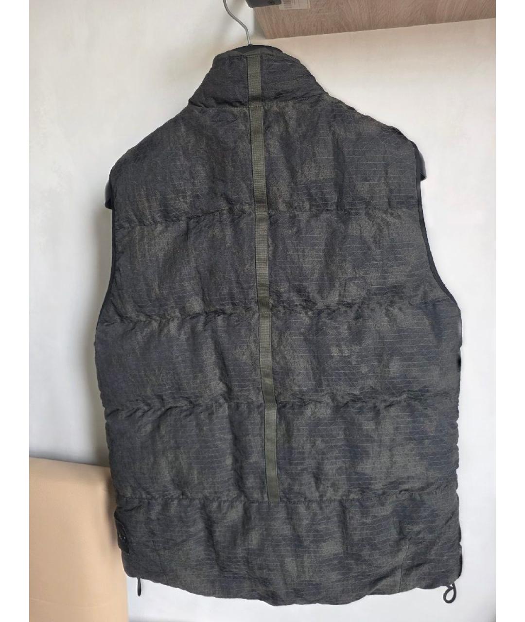 STONE ISLAND SHADOW PROJECT Черный хлопковый жилет, фото 2