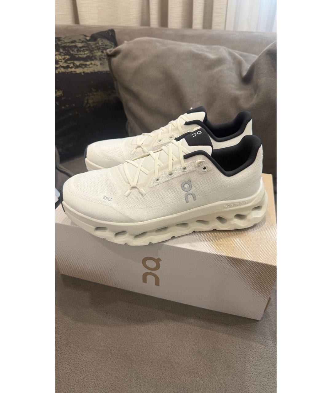 ON Белые текстильные кроссовки, фото 2