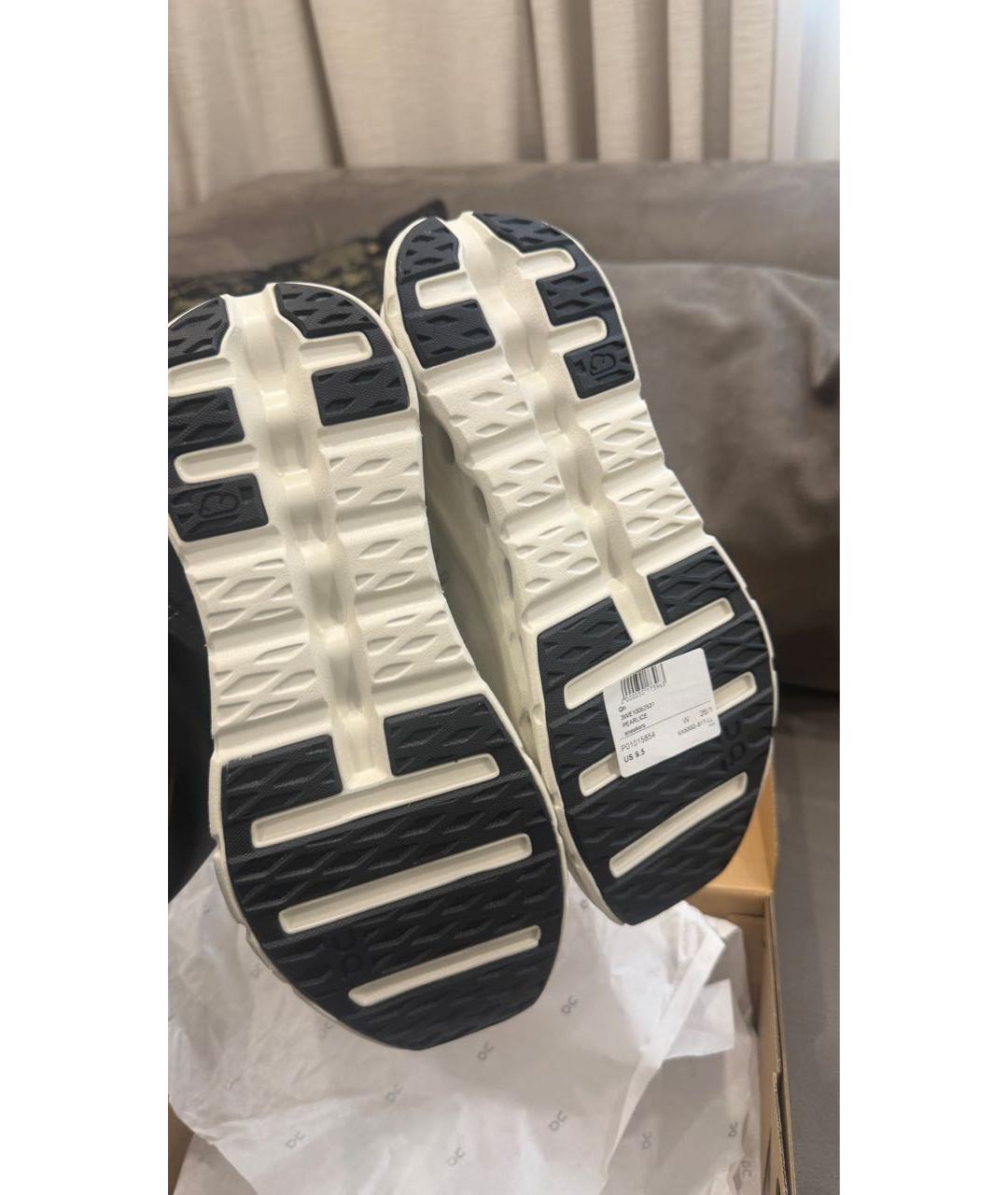 ON Белые текстильные кроссовки, фото 6