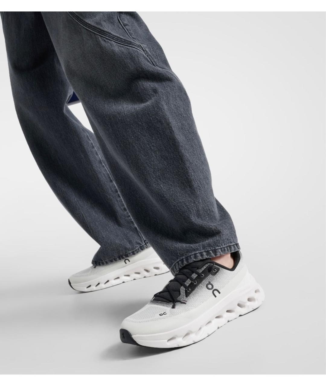 ON Белые текстильные кроссовки, фото 3