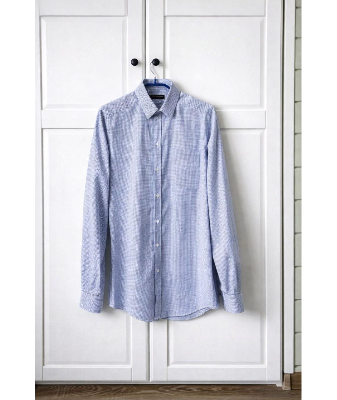 DOLCE&GABBANA Белая хлопковая кэжуал рубашка, фото 9