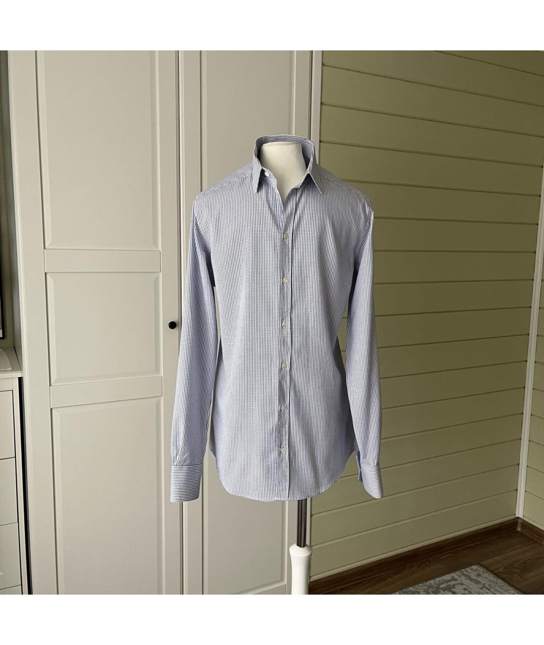 DOLCE&GABBANA Белая хлопковая кэжуал рубашка, фото 2